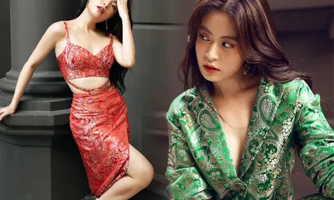 Diện đồ hoạ tiết bách phát bách trúng như Hoàng Thuỳ Linh, không bị dừ mà vẫn sang chảnh